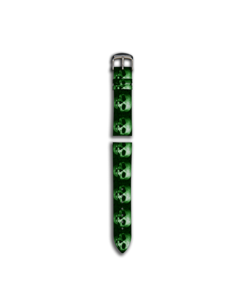 Line Of Skulls Green